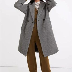 MADEWELL - Averdon Coat in Herringbone Insuluxe Fabric